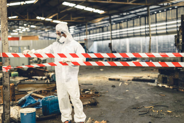 Professional Odor Removal technician working in Augusta, ME